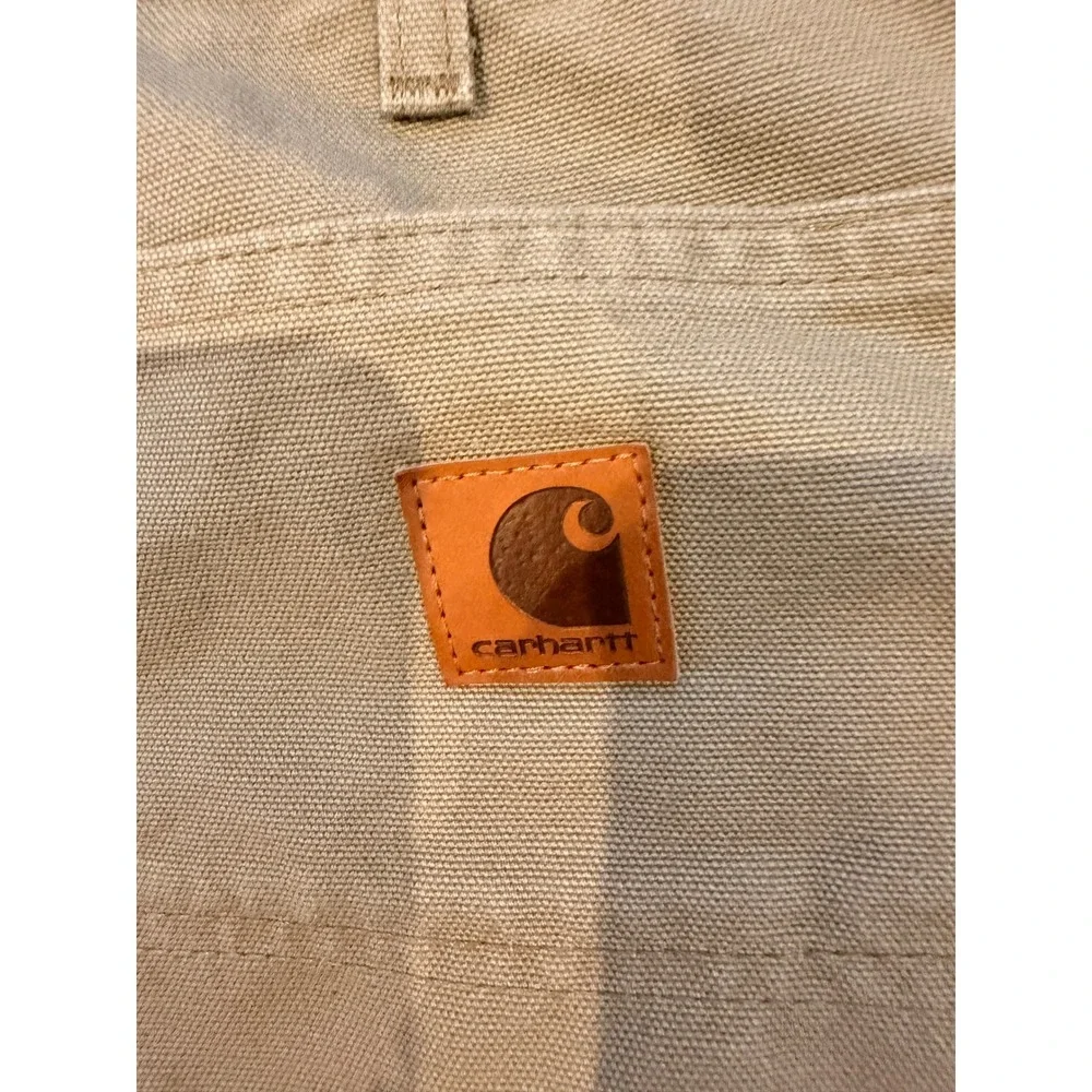 Carhartt B11-DES Mens Work Dungaree Pants Desert 33x34 Gorpcore‎ Outdoor Utility